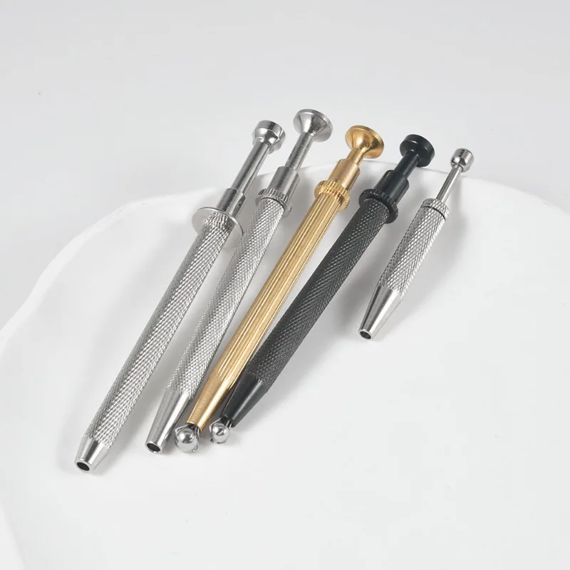 Body Jewelry Metal Types - EVISPOL 1 Stück Chirurgenstahl Professioneller Push-in-Spritzentyp