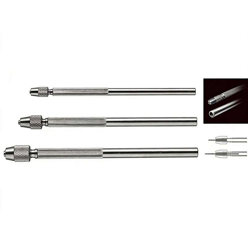 Body Jewelry Metal Types - ANEX Präzisions-Stiftspannbohrer für Schmuckherstellung & Mikrobohrungen,