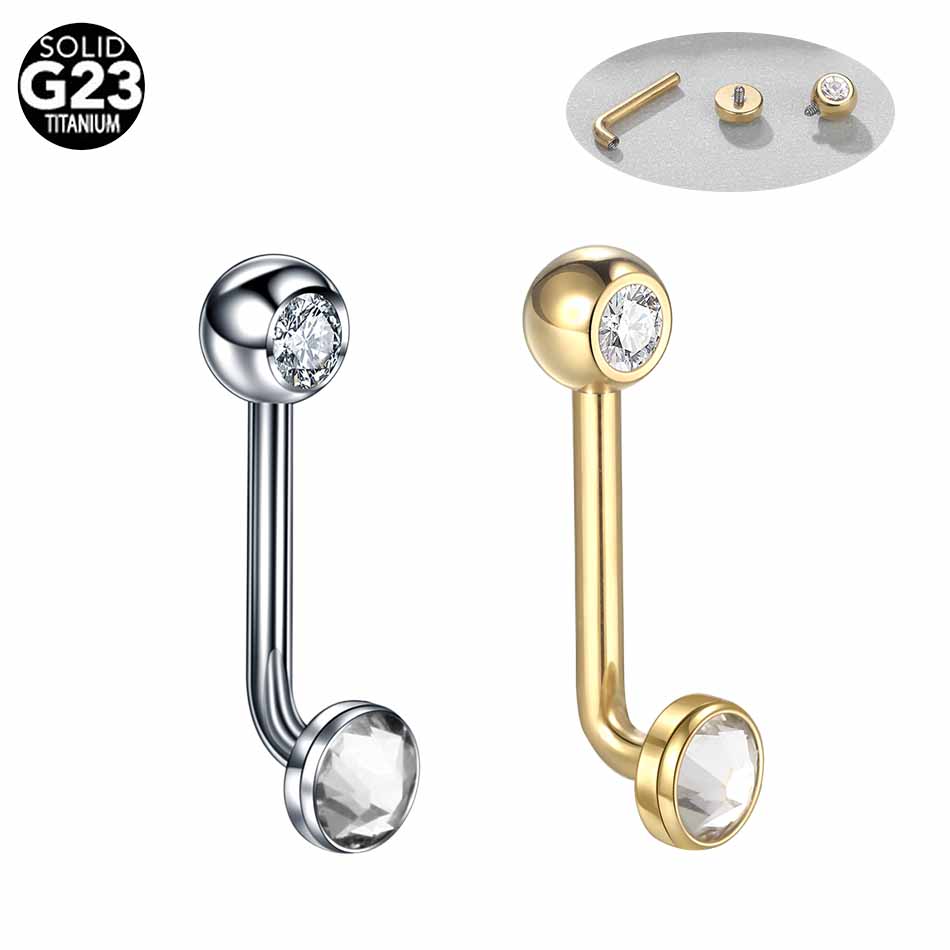 Body Jewelry Vch - 1PC G23 Titan Christina Vertikale Haube