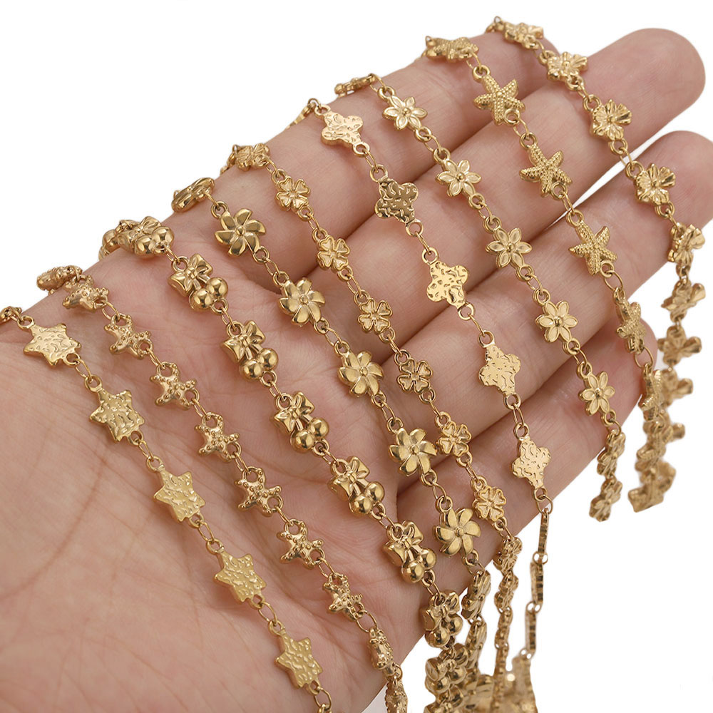 1 Meter Edelstahl Blumen-Stern – Body Jewelry Wholesale Bewertung und Preis