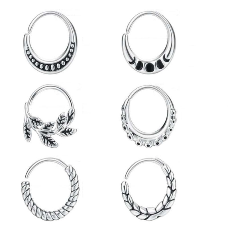 6-teiliges Nasenring-Zubehör f – Body Jewelry Metal Types Bewertung und Preis