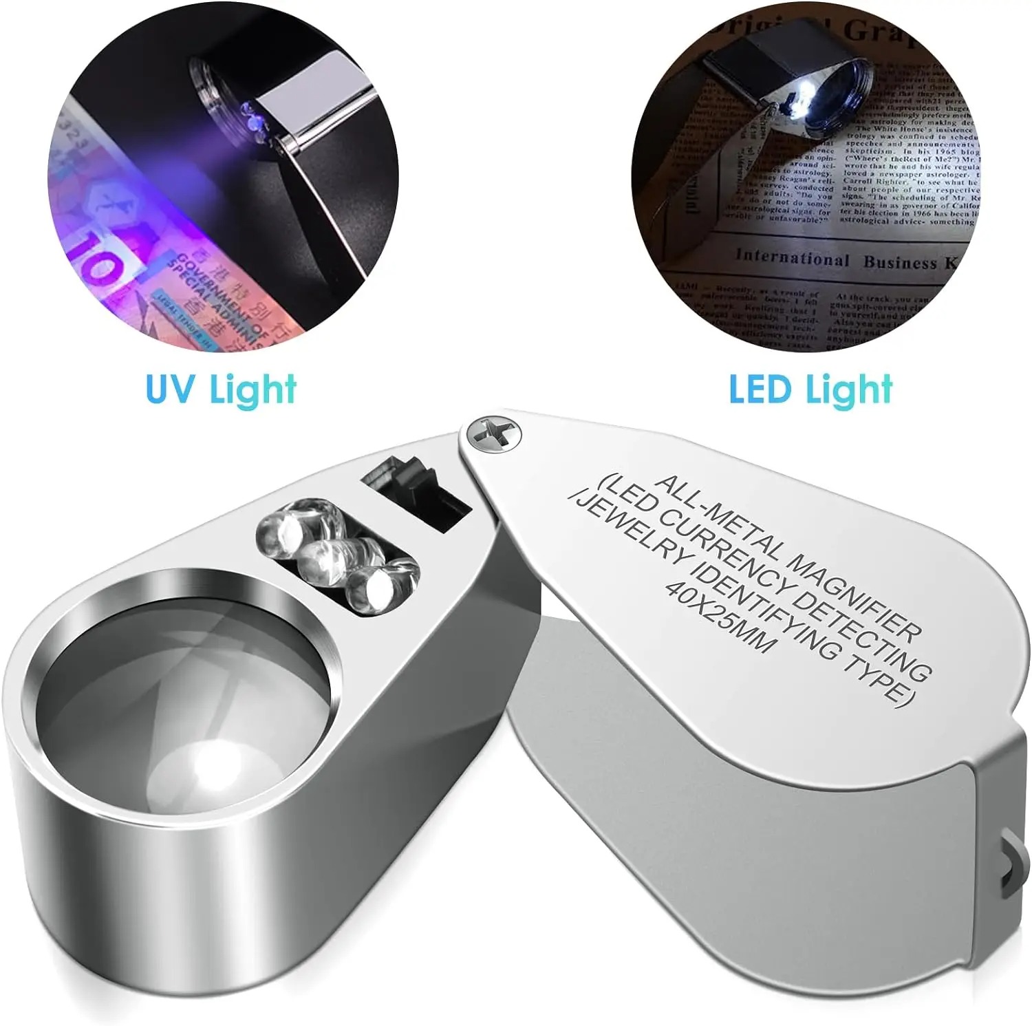 40-fache beleuchtete Juwelierl – Body Jewelry Repair Bewertung und Preis