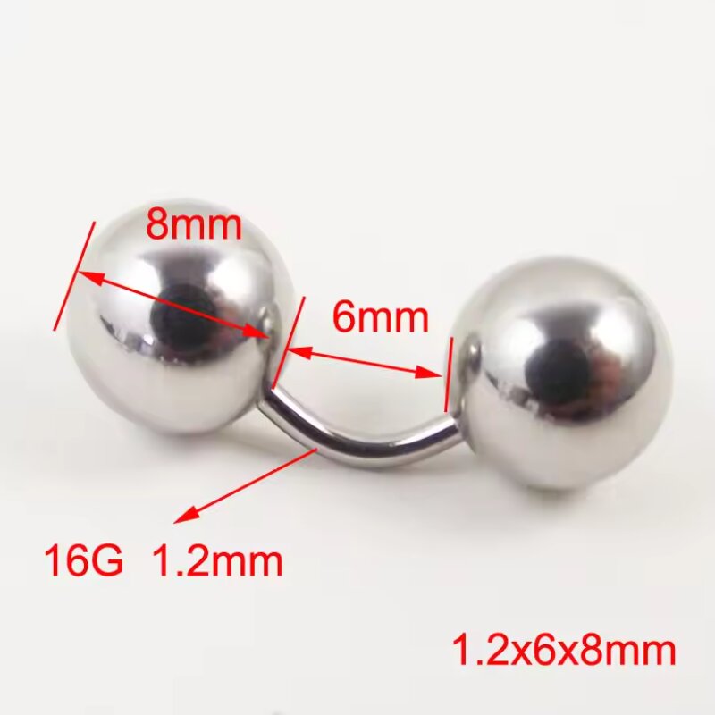 1 Stück Big Ball 316L Außengew – Body Jewelry Vch Bewertung und Preis