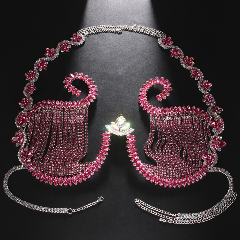 Frauen Körper Brust Kette Sexy – Body Jewelry Metal Types Bewertung und Preis