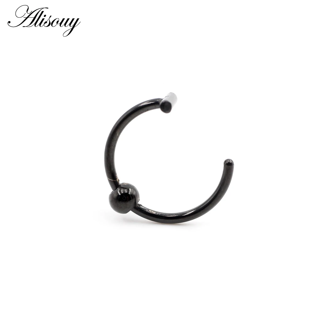 1-teiliger Nasenring aus Edels – Body Jewelry Metal Types Bewertung und Preis