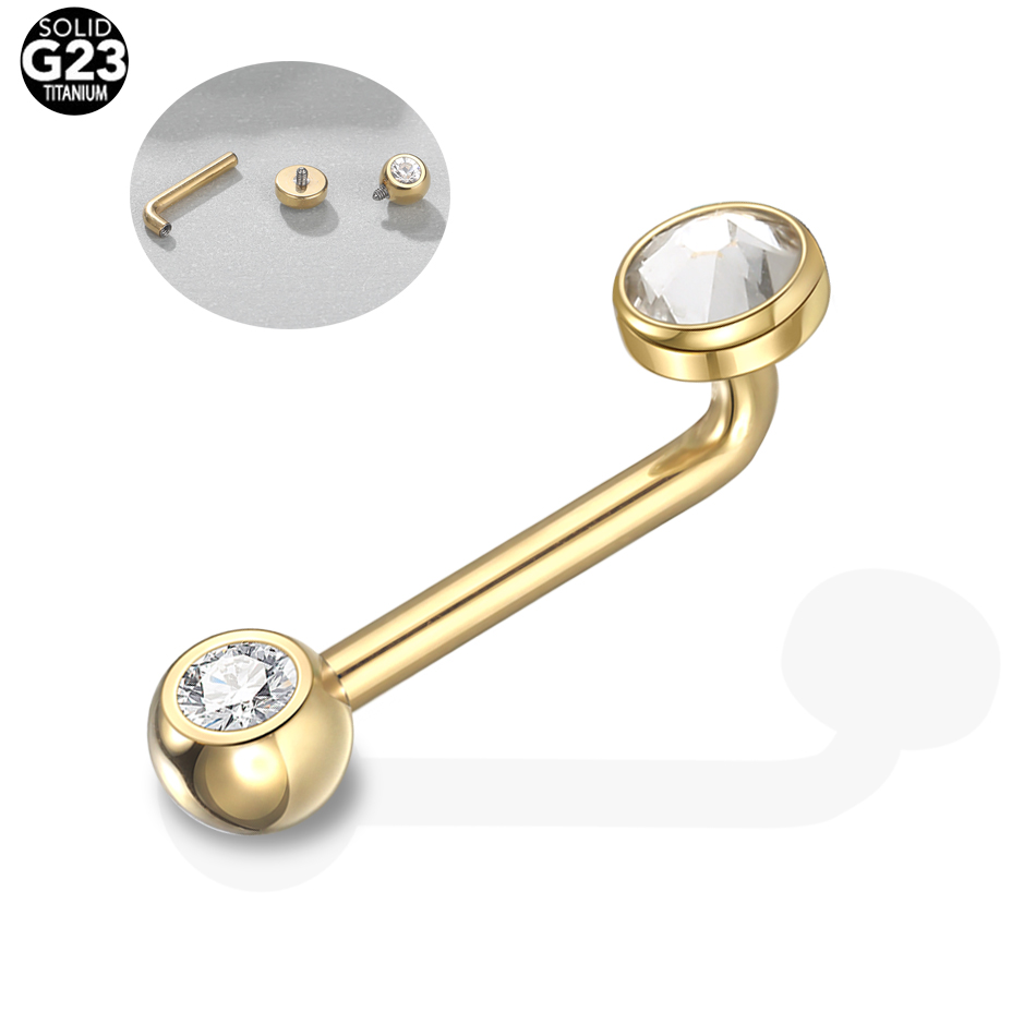 1PC G23 Titan Christina Vertik – Body Jewelry Vch Bewertung und Preis