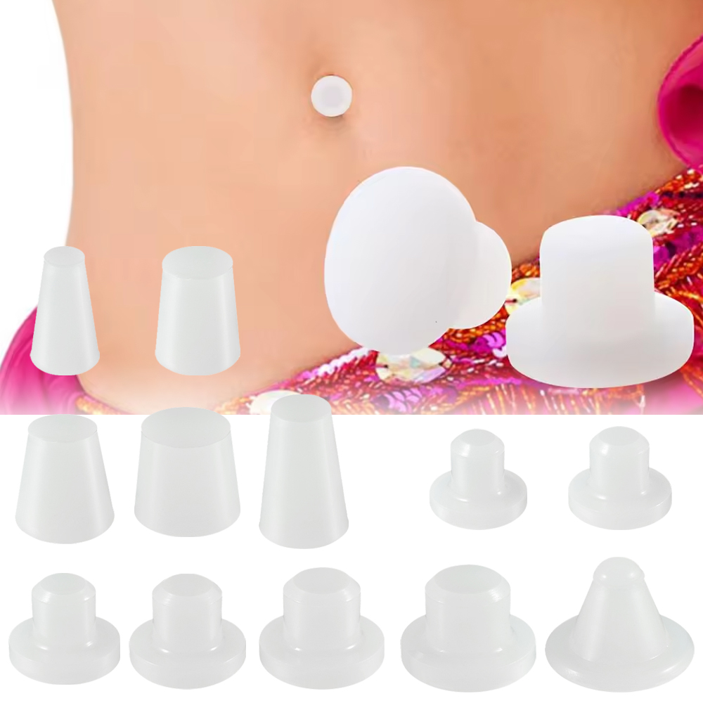1-50 Stück Silikon-Bauchnabels – Body Jewelry Repair Bewertung und Preis