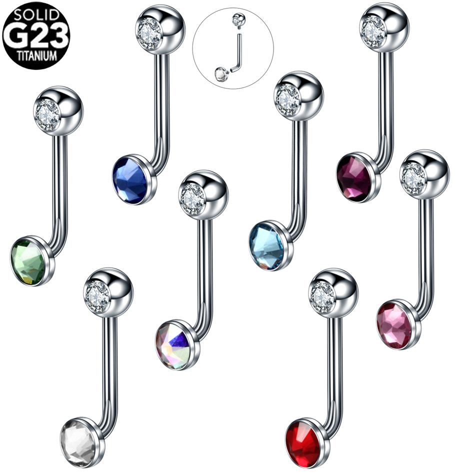 1PC G23 Titan Kristall Christi – Body Jewelry Vch Bewertung und Preis