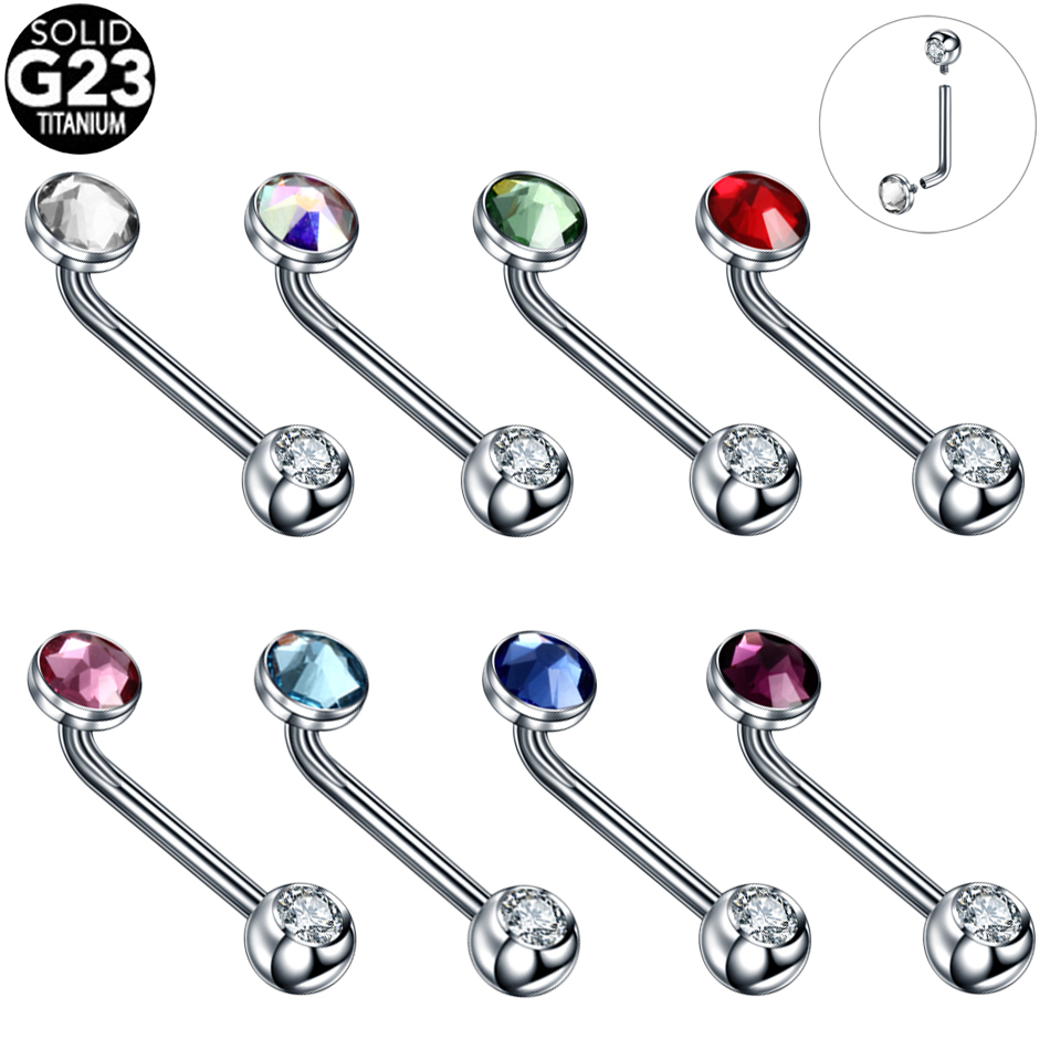1PC G23 Titan Kristall Christi – Body Jewelry Vch Bewertung und Preis