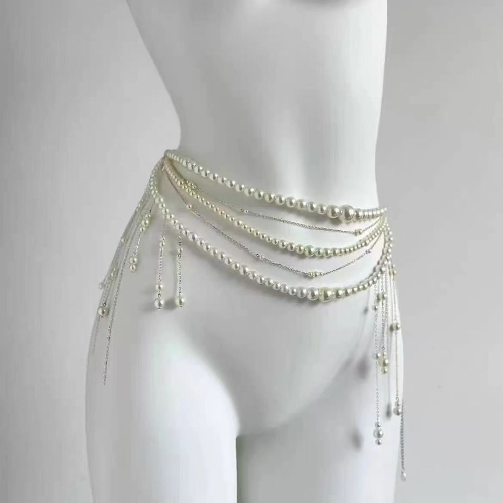 Mode Elegante Perle Taille Ket – Body Jewelry Outfit Bewertung und Preis