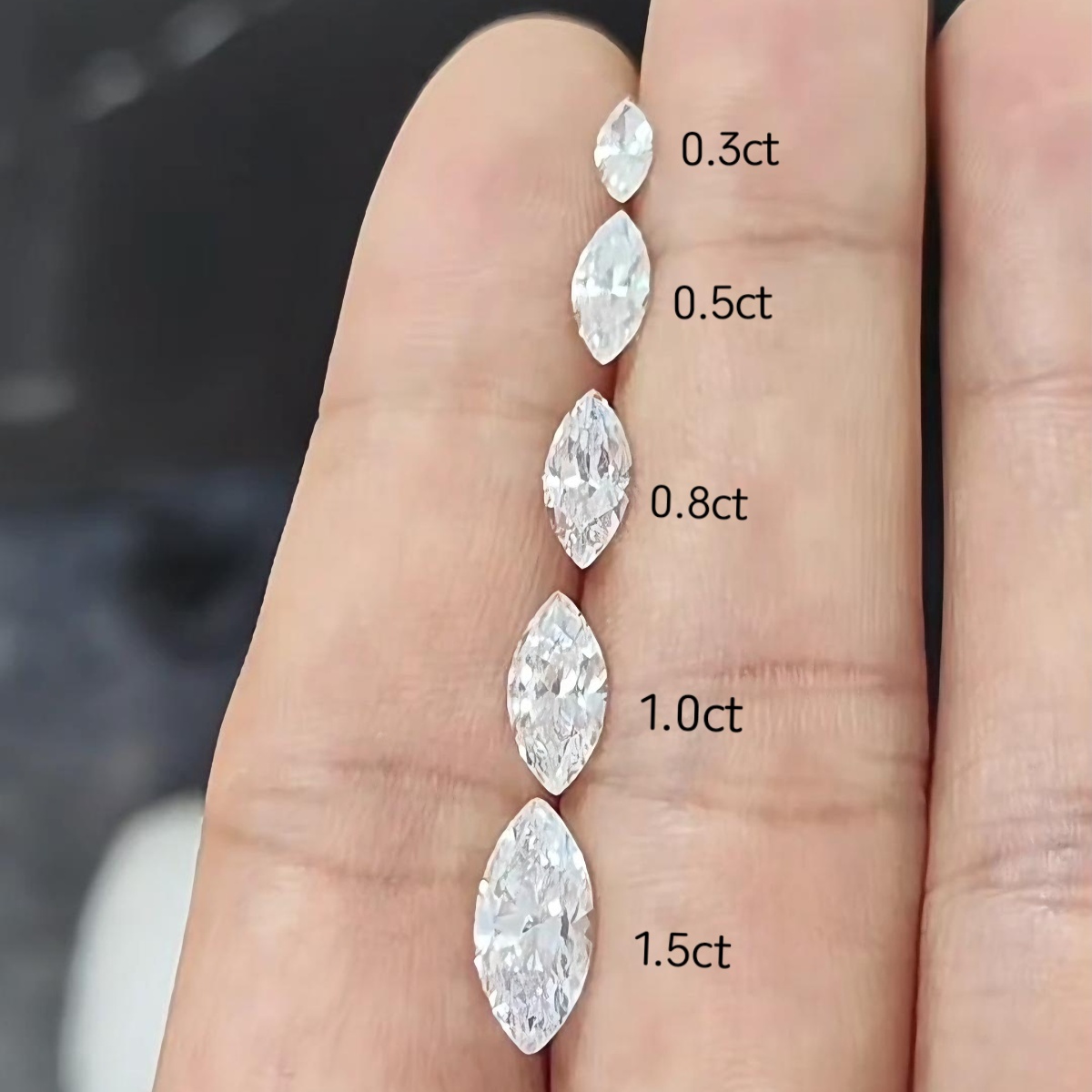1,0-6,0 ct Marquise-Schliff La – Body Jewelry Vch Bewertung und Preis