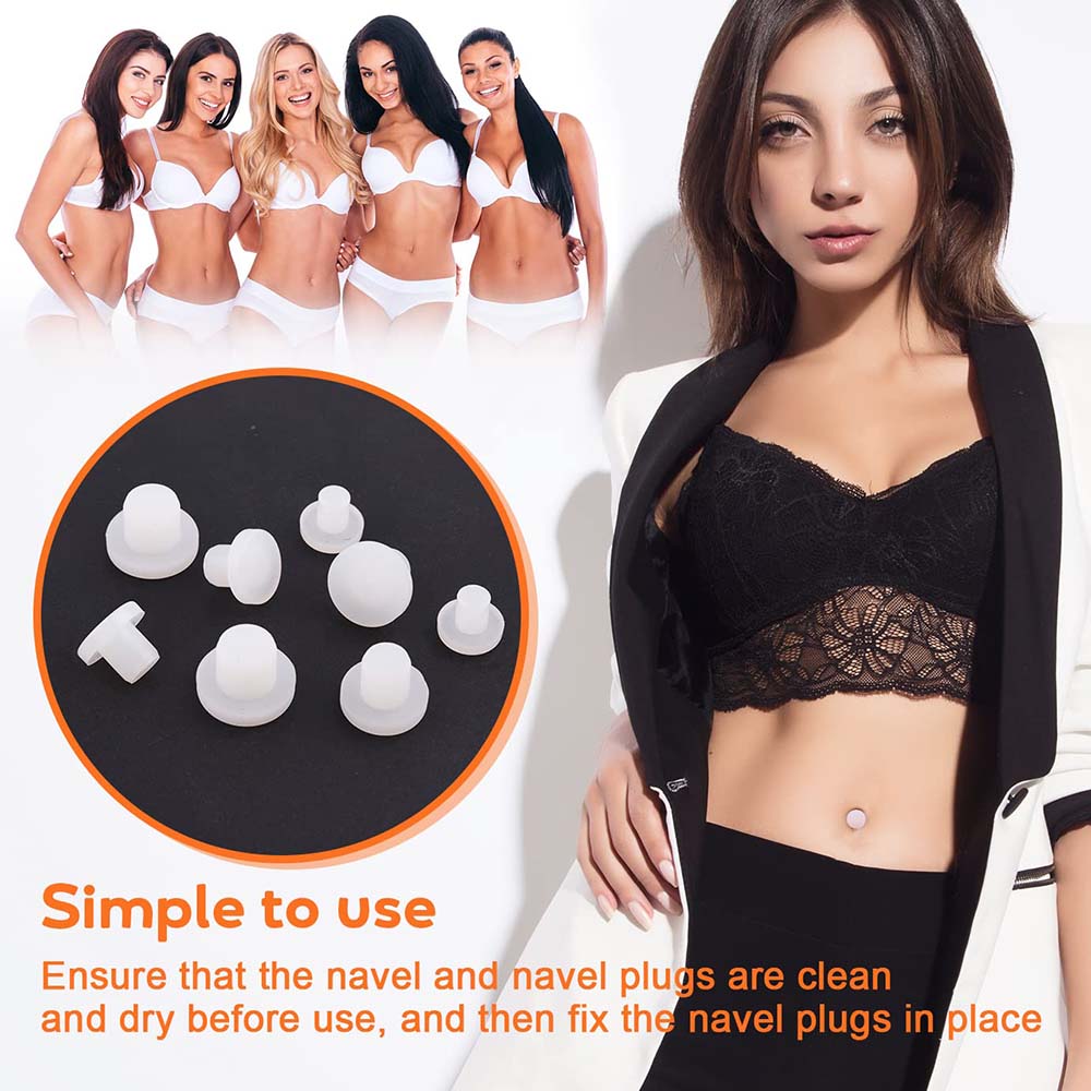 1PC Silikon Bauchnabel Plug Na – Body Jewelry Repair Bewertung und Preis